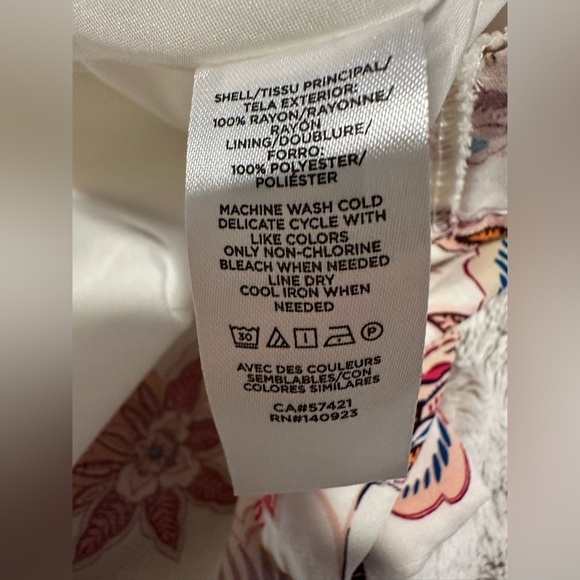 LOFT Floral Dress Sundress Size 2P Petite - Picture 9 of 11